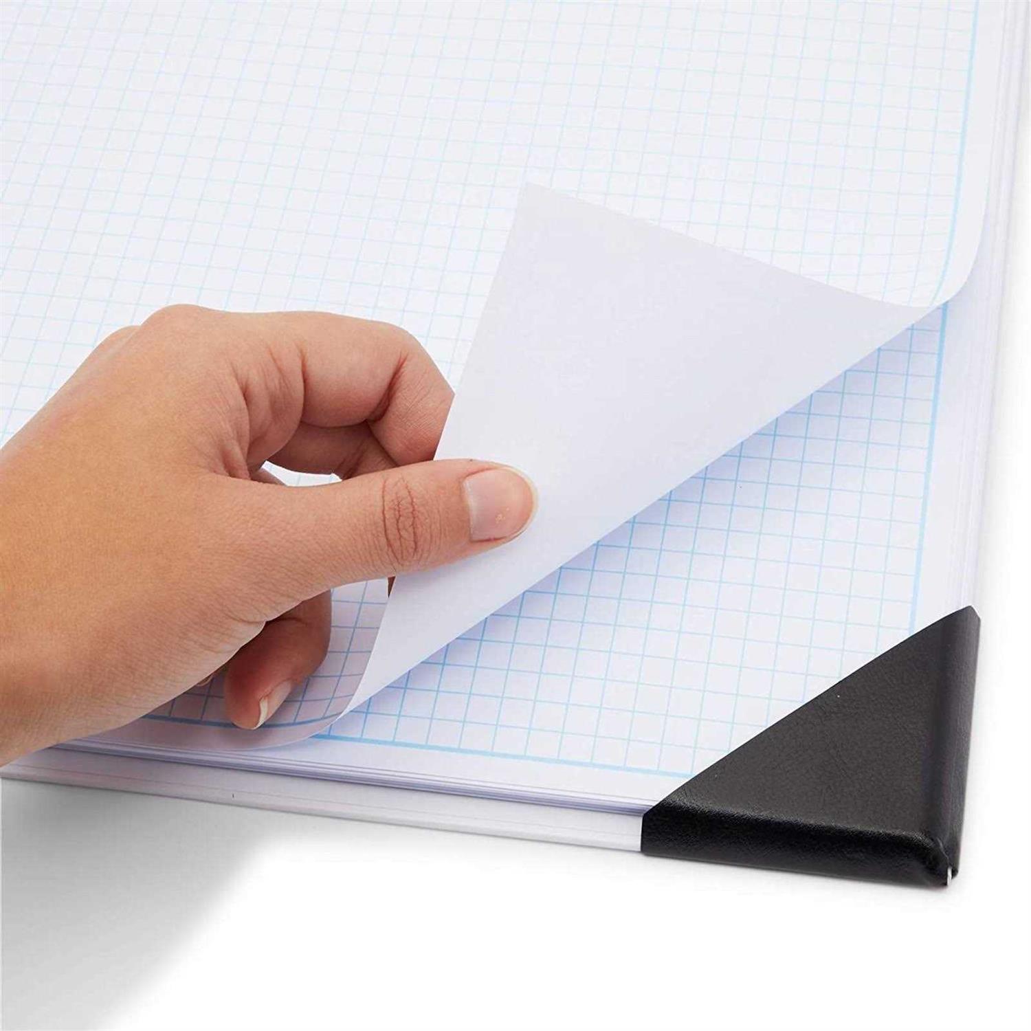 Large Desk Blotter Paper Pad Graph Notepad for Office Supplies