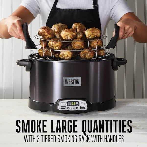 2 in 1 Indoor Smoker & Slow Cooker Weston