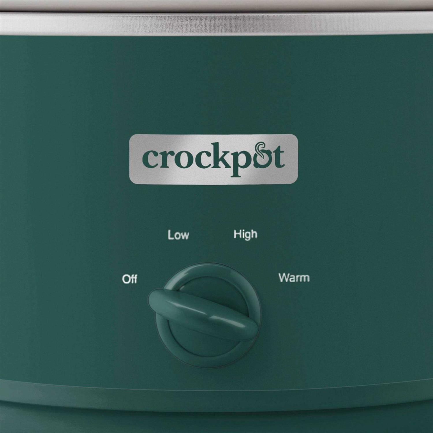 Crock-Pot 4.5-Quart Cafe Mocha Manual Slow Cooker