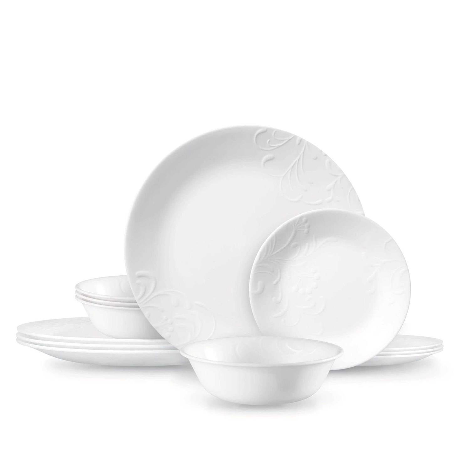 Corelle Madeline Embossed 12 Piece