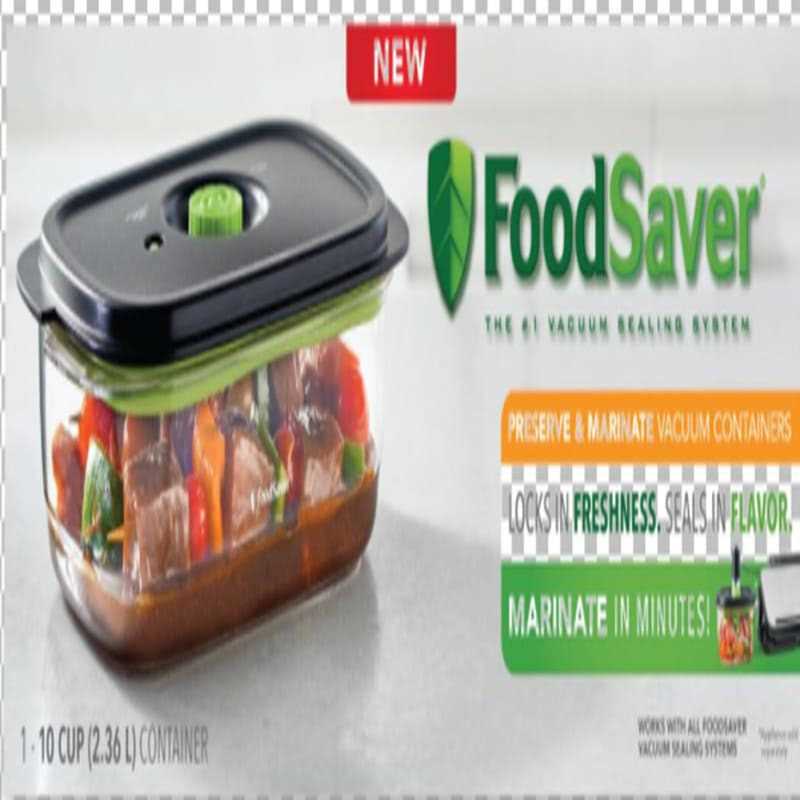 FoodSaver Preserve & Marinate 10-Cup Vacuum Container