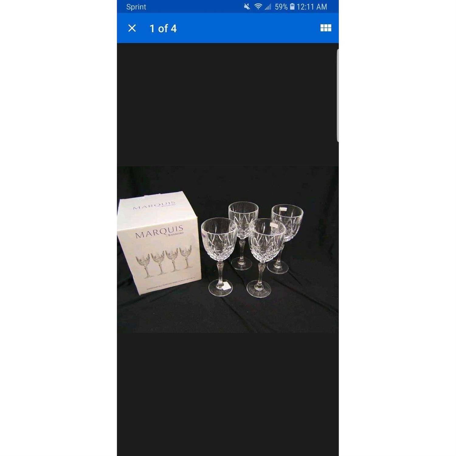 Marquis by Waterford Markham Goblet