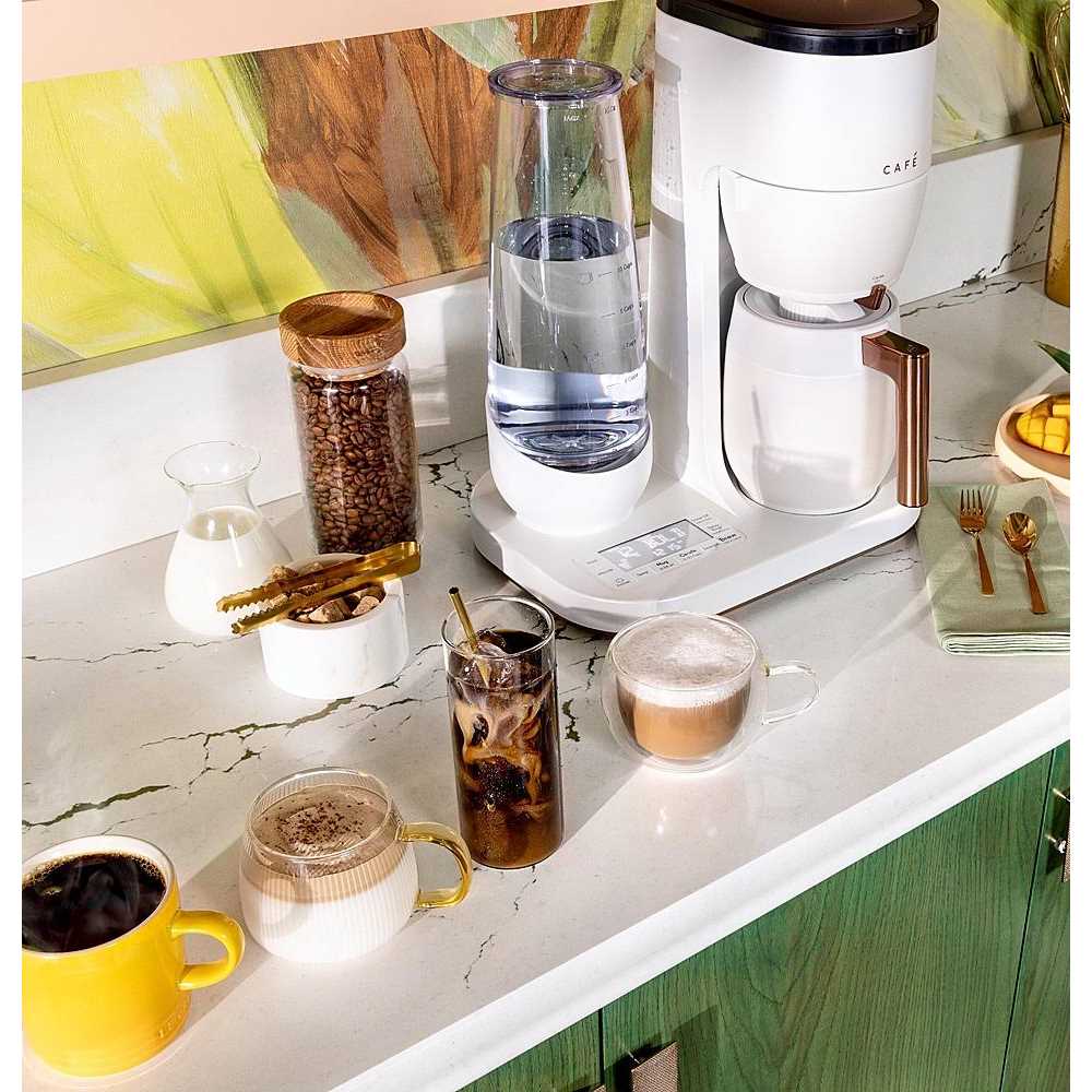 Cafe Specialty Grind and Brew Coffee Maker with Thermal Carafe