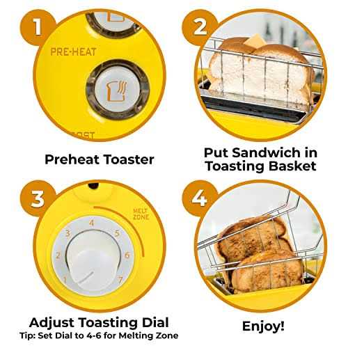 Nostalgia Grilled Cheese Toaster