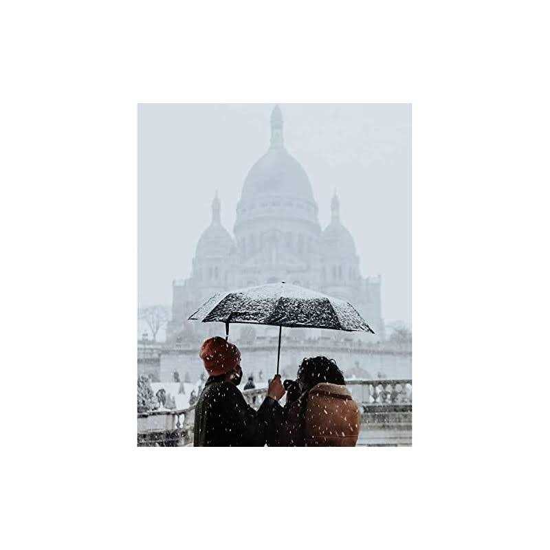 SIEPASA Two Packs Auto Open & Close Small Travel Umbrella Compact for Backpack-Umbrellas for Rain