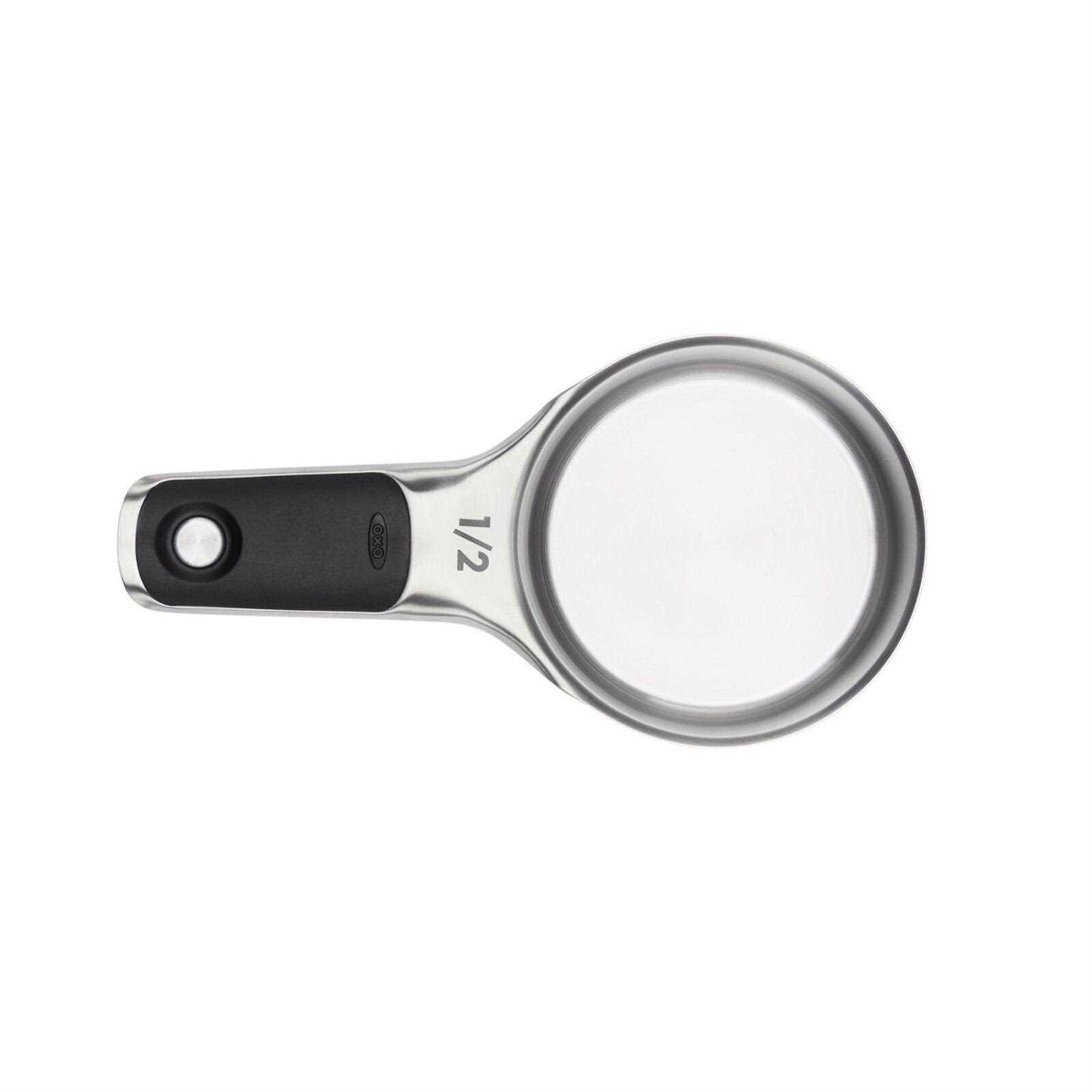 OXO Good Grips 8-Piece Stainless Steel Measuring Cups and Spoons Set