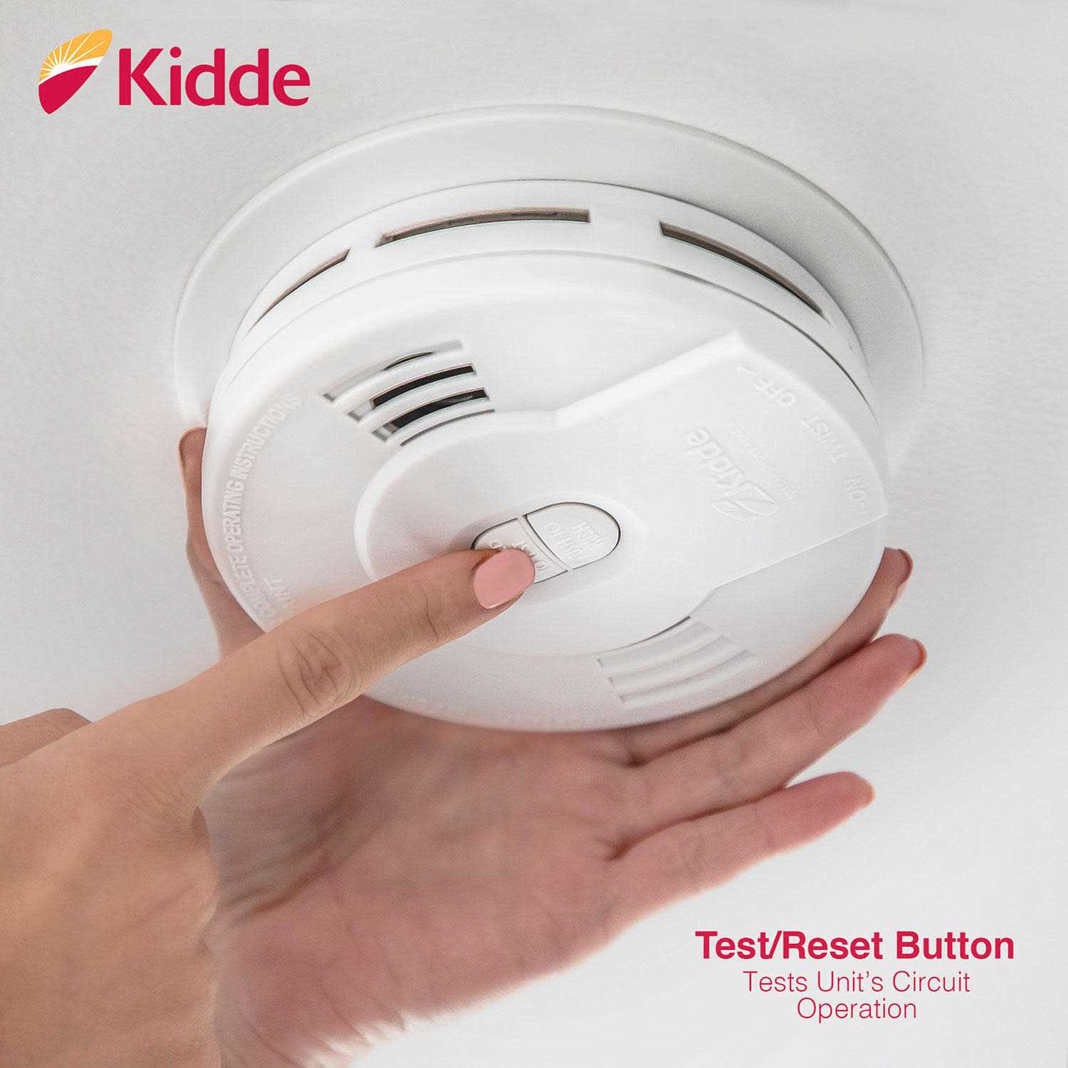 Kidde 10-Year Sealed Battery Smoke Detector & LED Light