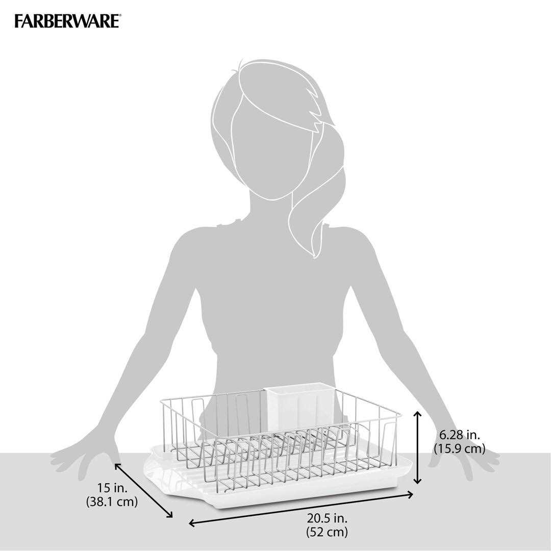 Farberware Professional 3 Piece Dish Rack Set