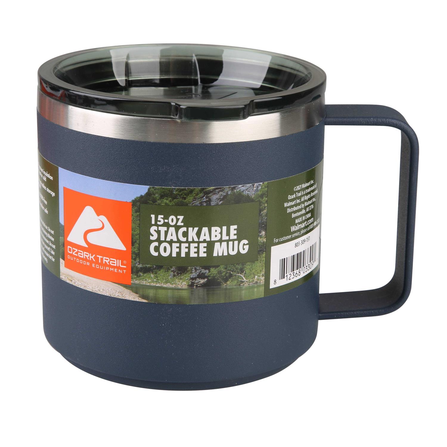 Ozark Trail Stackable Stainless Steel Coffee Mug