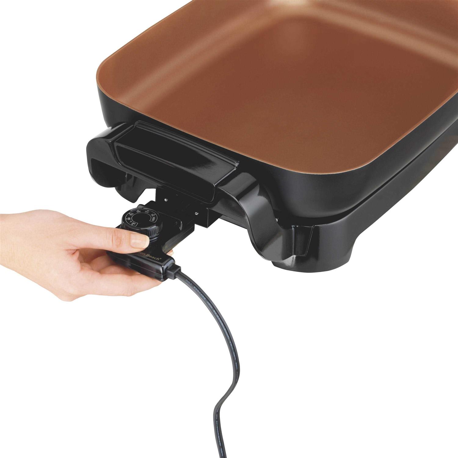 Hamilton Beach Durathon Ceramic Skillet with Removable Pan