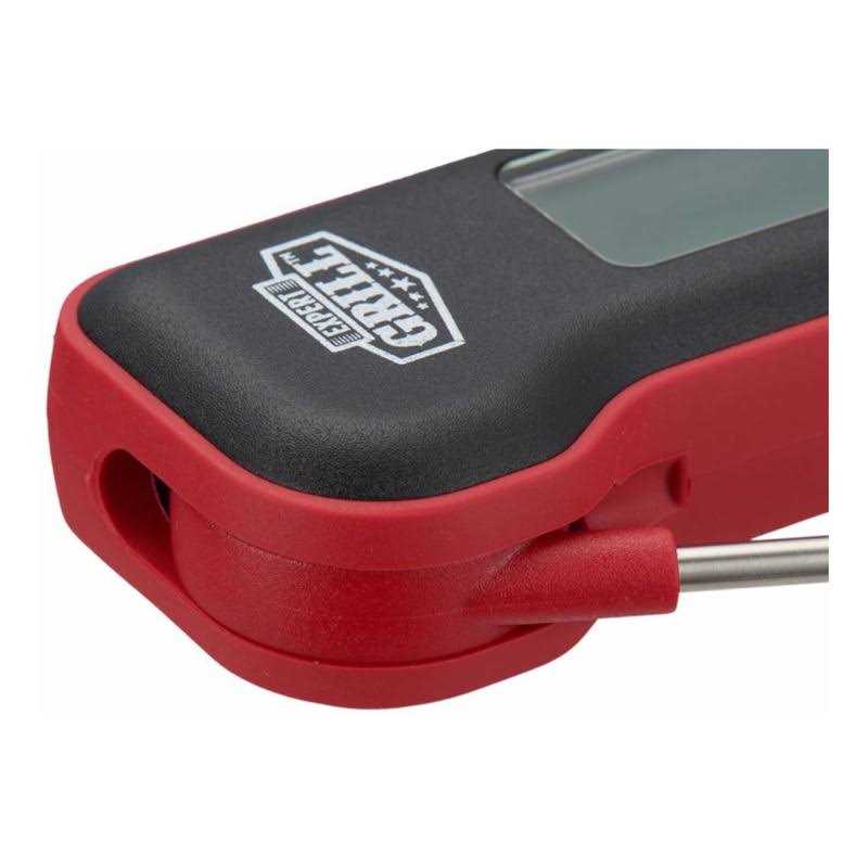 Expert Grill ABS Pocket Digital Instant Read Meat Grilling Thermometer