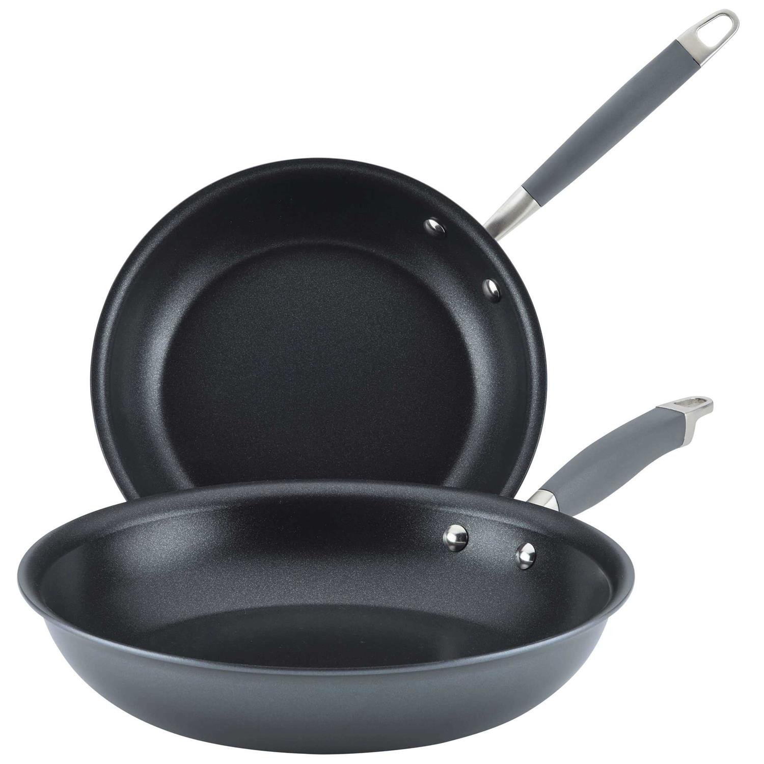 Anolon Advanced Home Hard-Anodized Nonstick Skillet Set