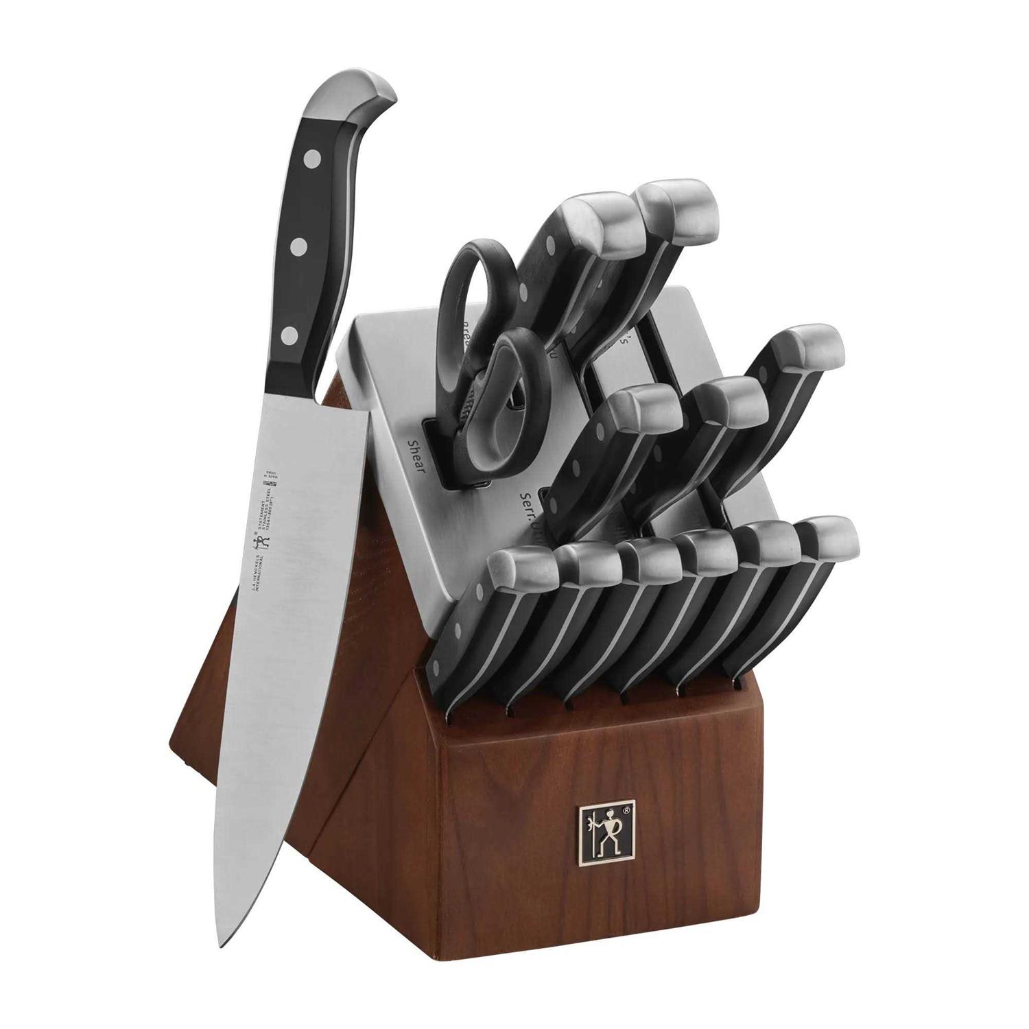 Henckels Statement 14-Piece Self-Sharpening Knife Block Set