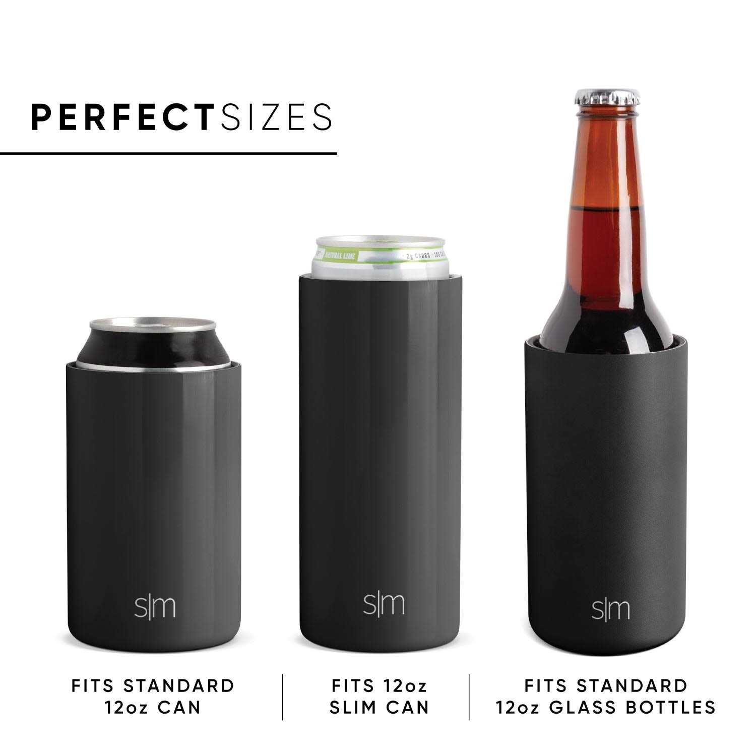 Simple Modern Skinny Can Cooler Slim Insulated Stainless Steel Drink Holder