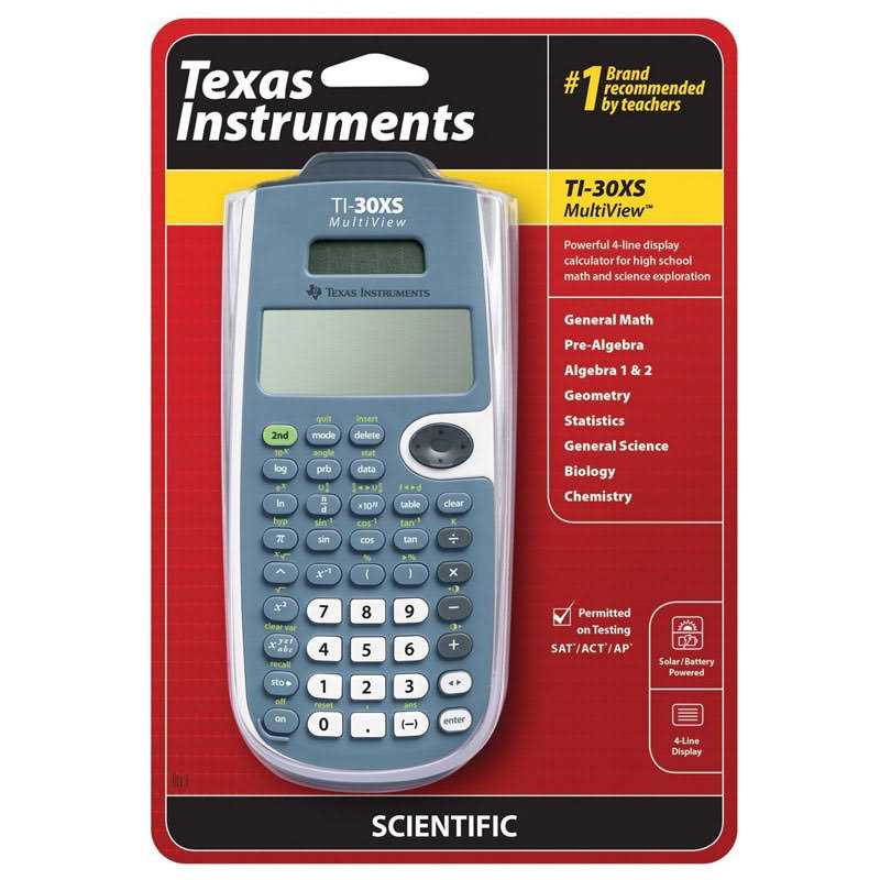 Texas Instruments Ti-30xs MultiView Scientific Calculator