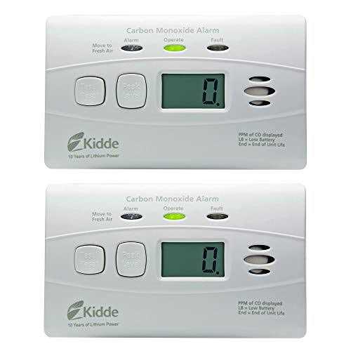 Kidde C3010D Carbon Monoxide Alarm with Digital Display