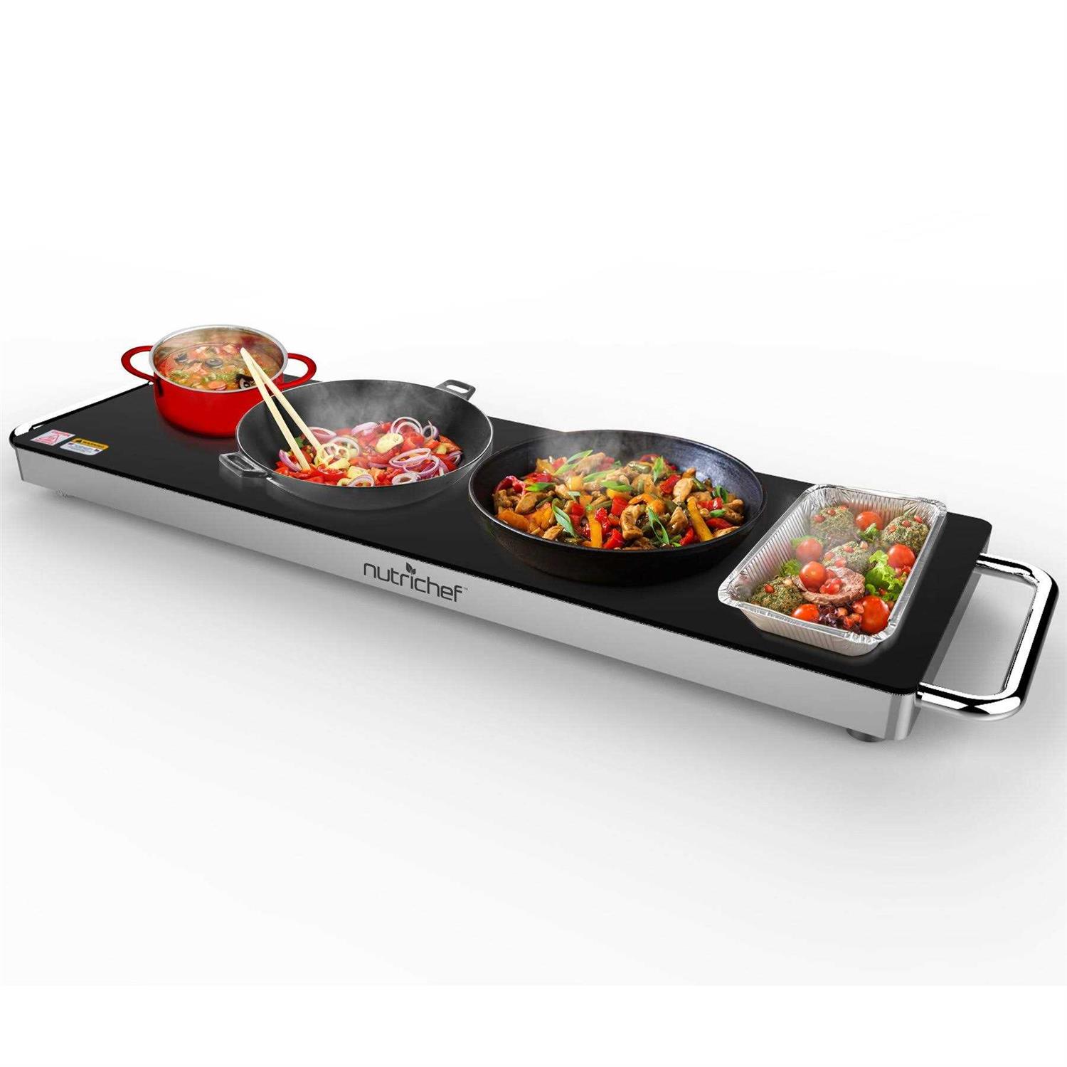 NutriChef Nonstick Electric Food Warming Tray