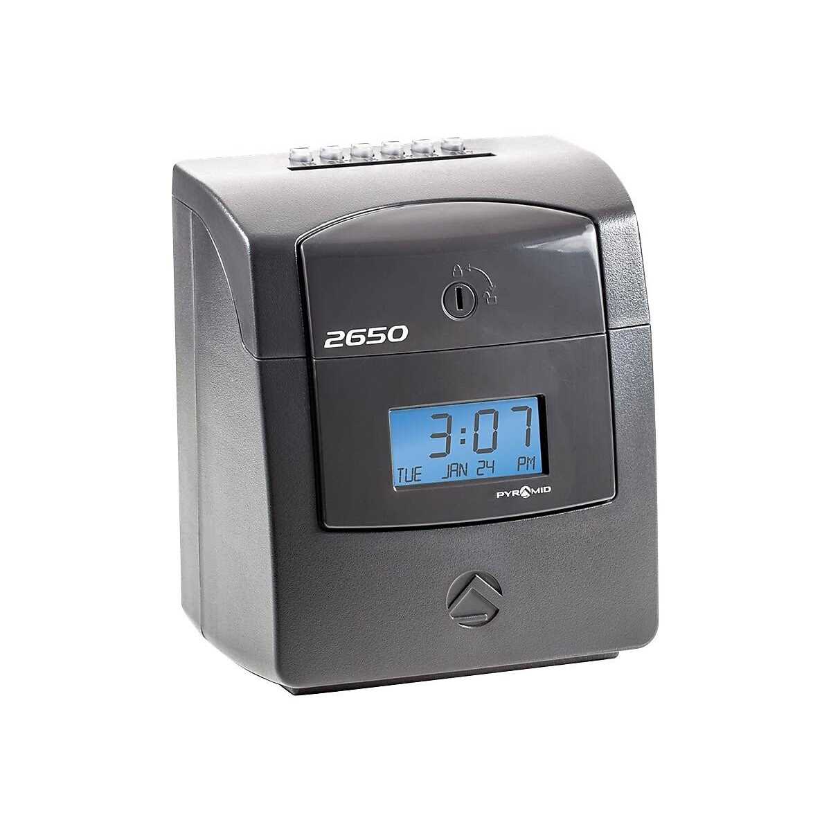 2650 Auto Aligning Time Clock Pyramid