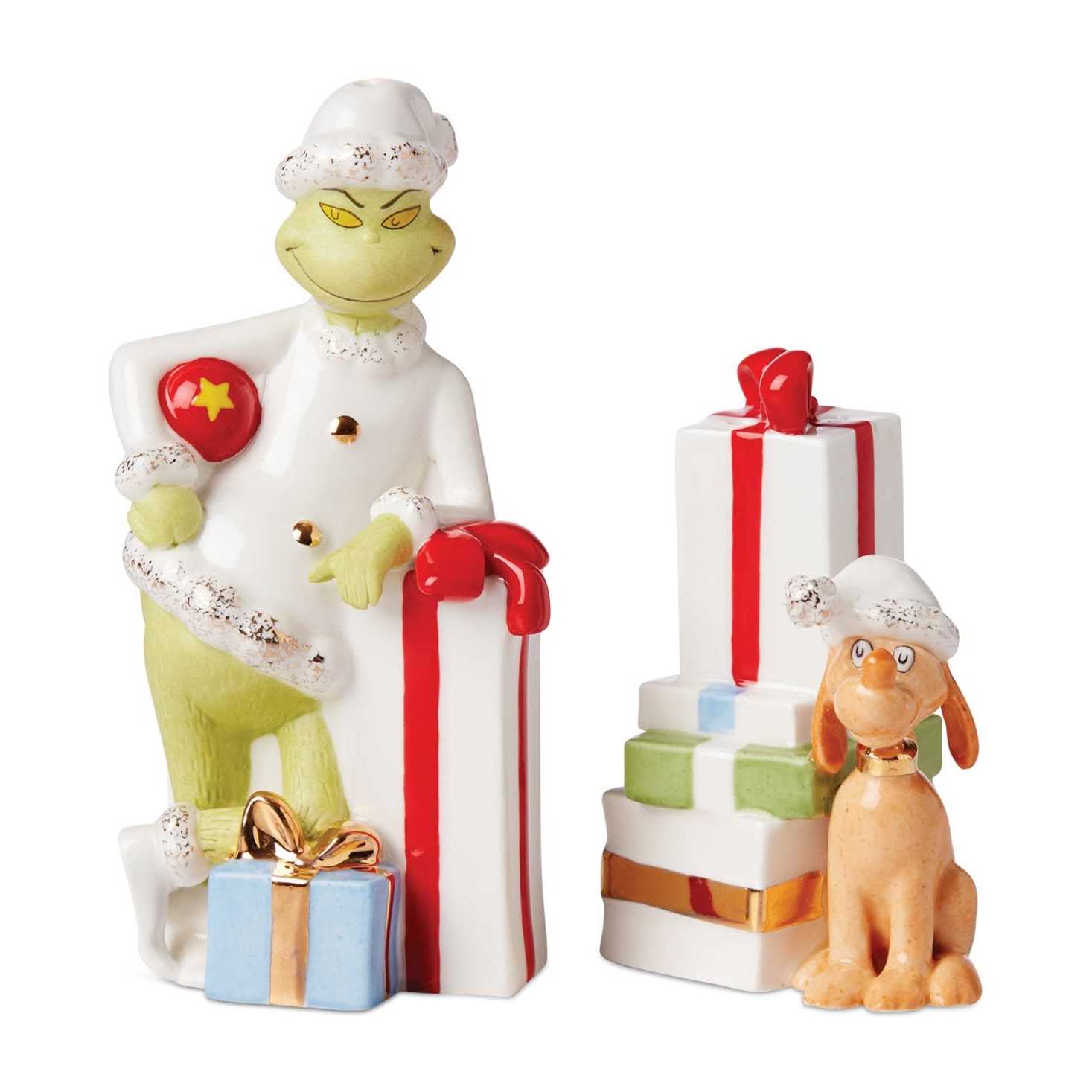 Lenox Merry Grinchmas Salt Pepper Set