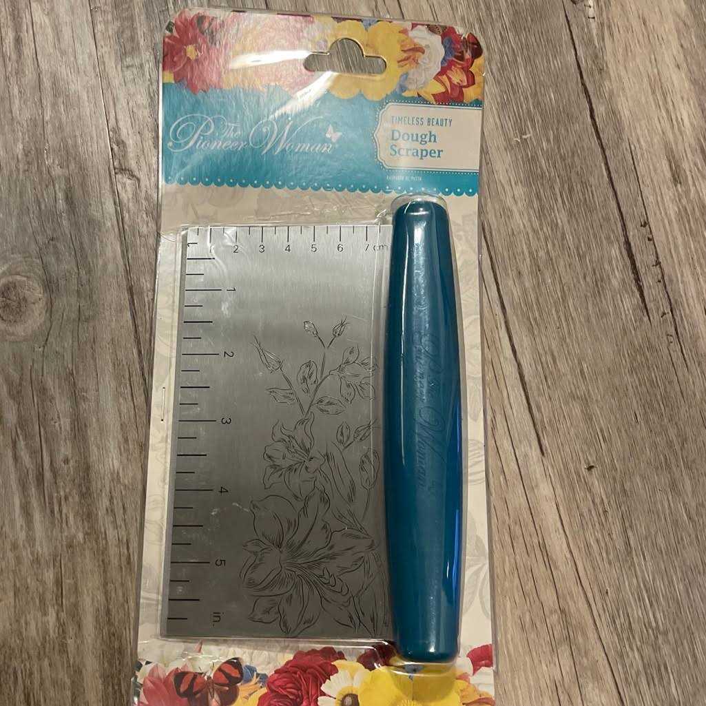 The Pioneer Woman Stainless Steel Bench Scraper & Dough Cutter