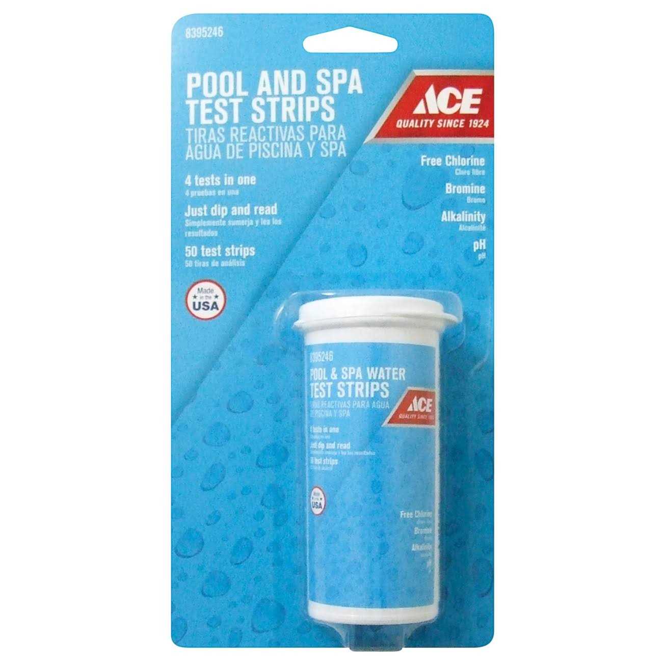 Ace Pool/Spa Test Strips 50 ct