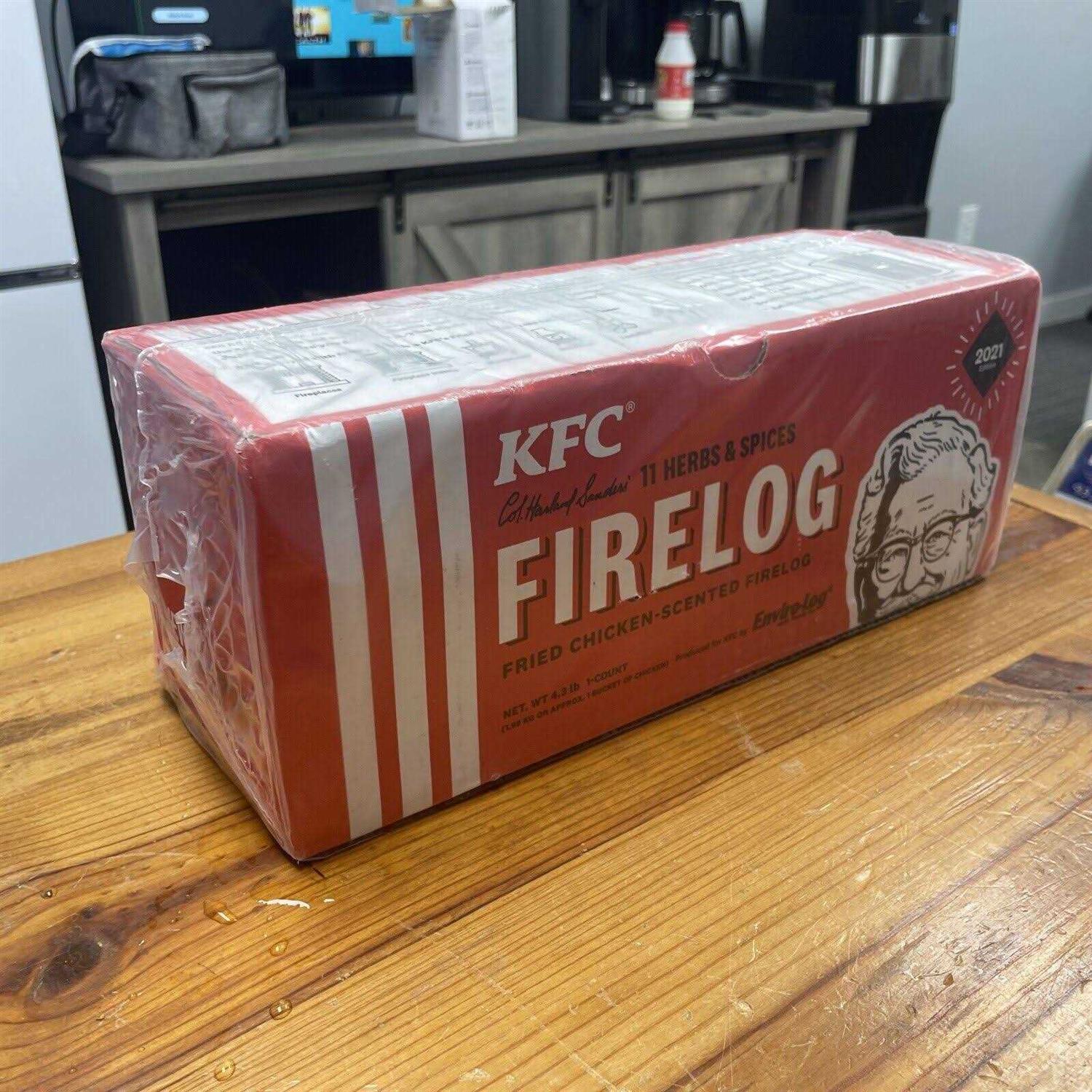 2021 KFC 11 Herbs and Spices Firelog by Enviro-Log