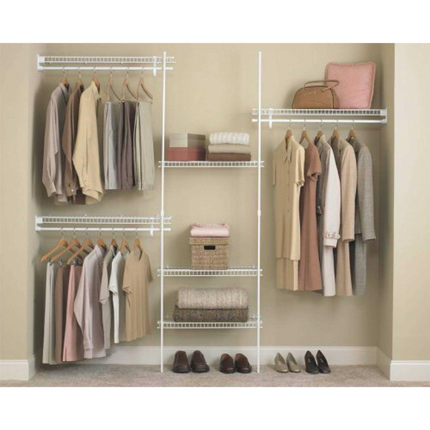 ClosetMaid 5636 SuperSlide Closet Organizer Kit