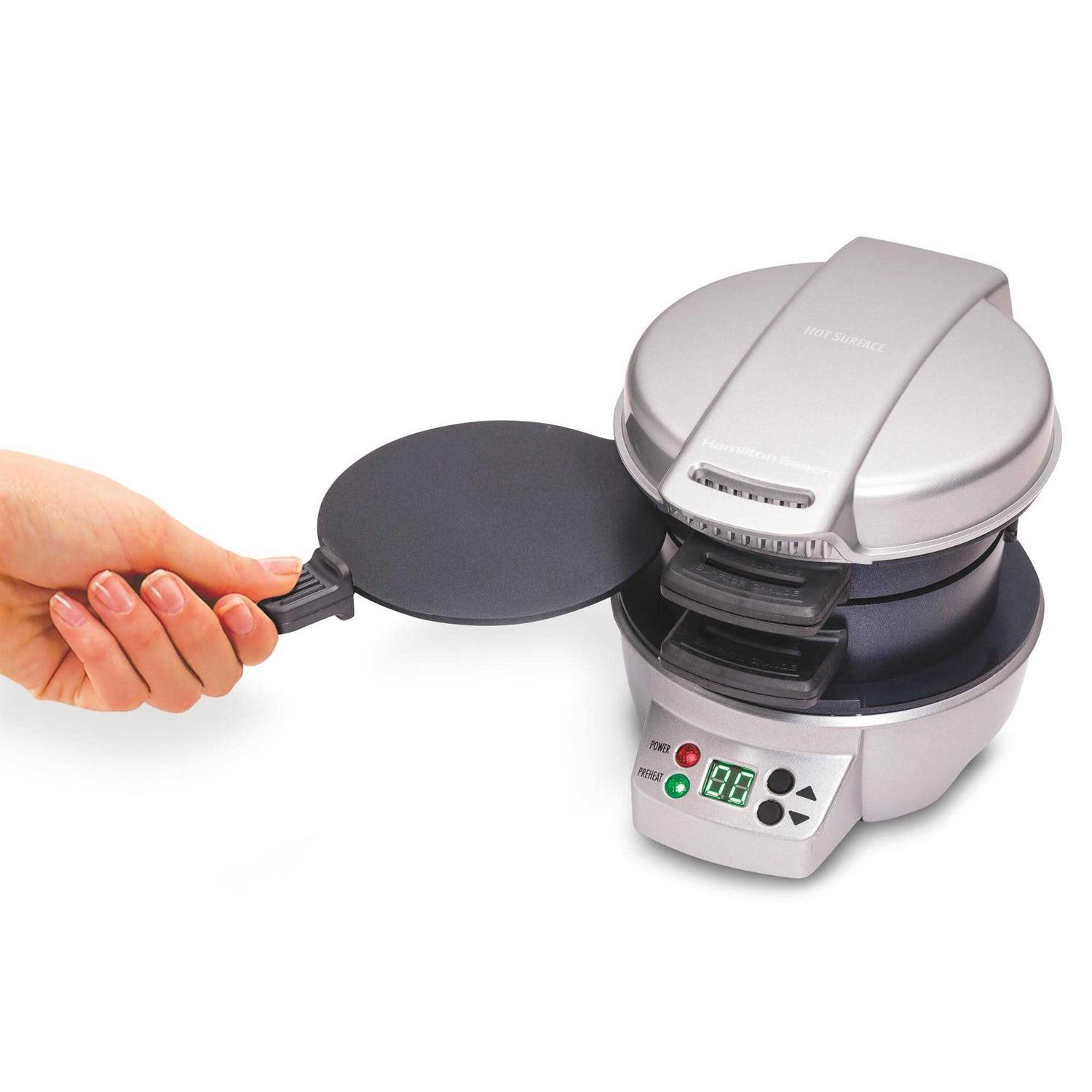 Hamilton Beach Breakfast Sandwich Maker with Timer