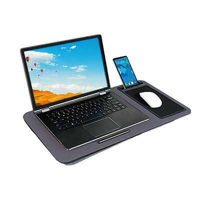 Samsonico Black Cushioned Lap Desk