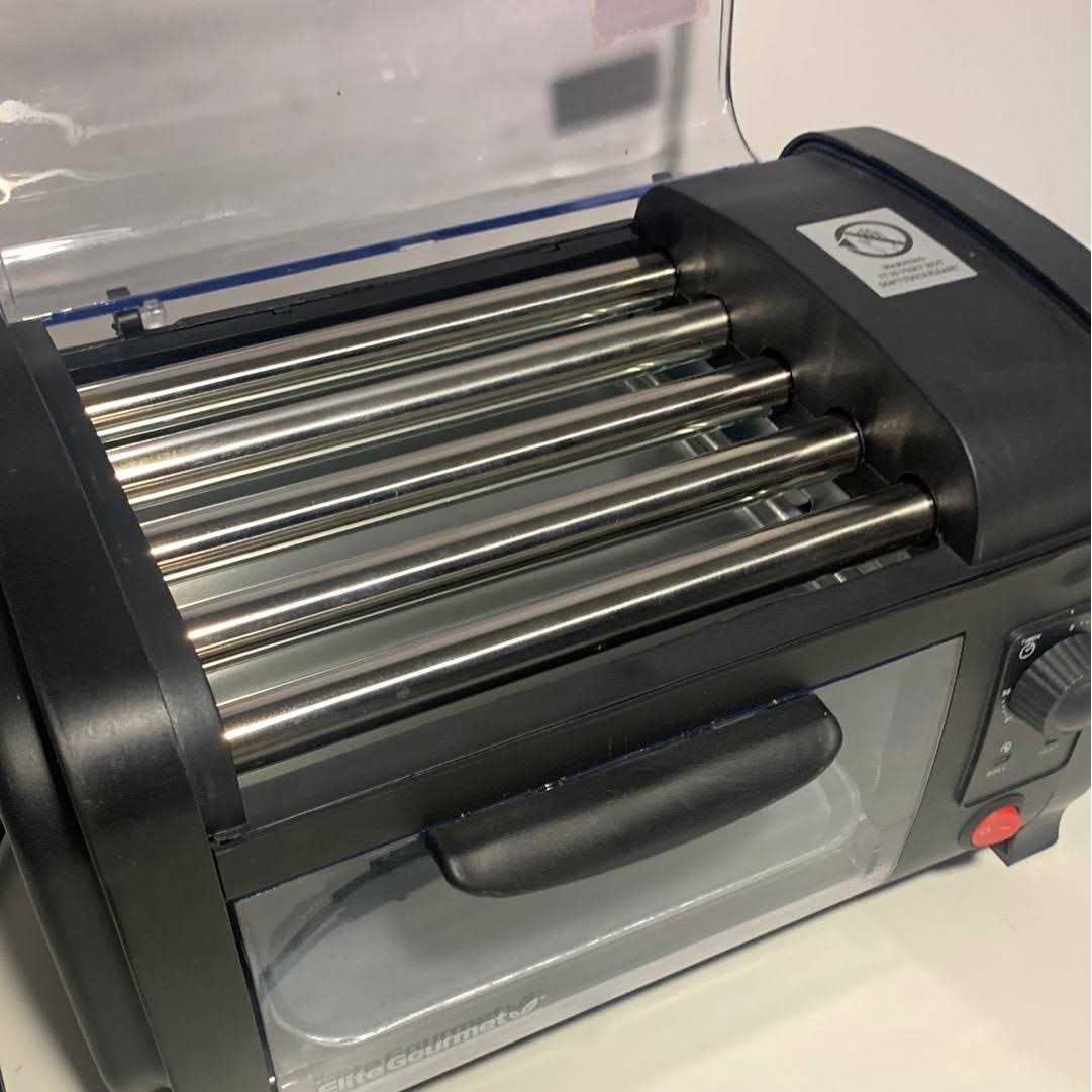 Elite Cuisine Hot Dog Roller / Toaster Oven
