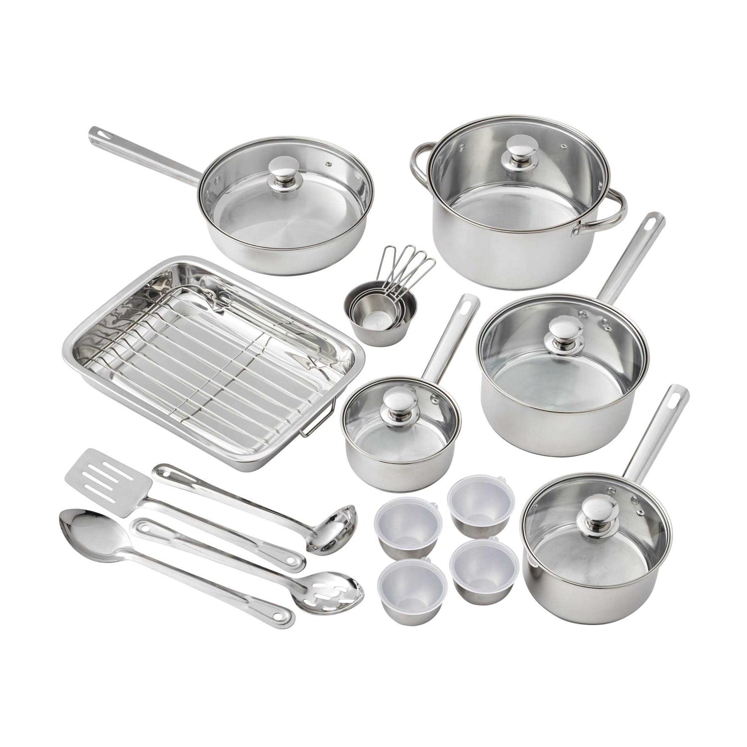 Mainstays Stainless Steel Kitchen Set