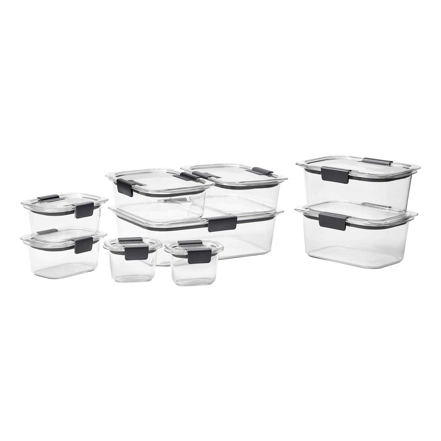 Rubbermaid Brilliance Food Storage Set