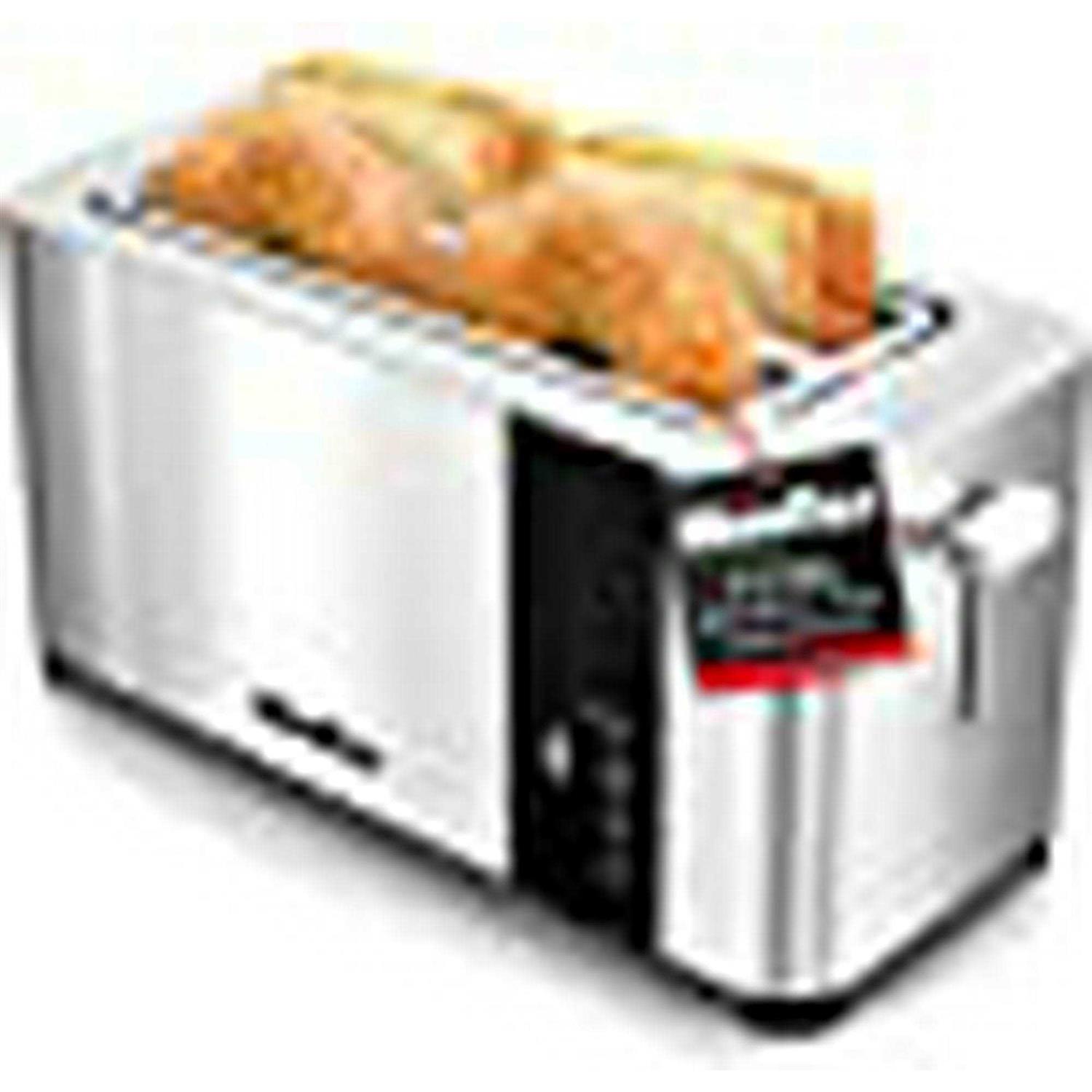 Mueller UltraToast Full Stainless Steel Toaster 4 Slice Long Extra-Wide Slots with Removable Tray