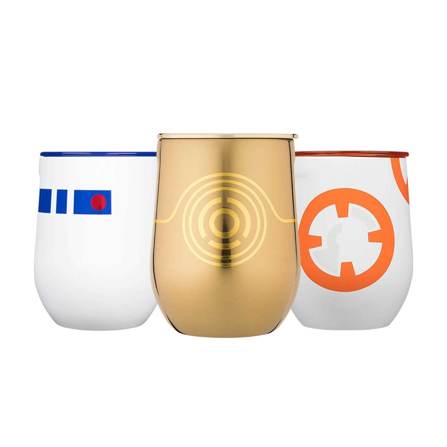 Corkcicle Star Wars Droids Stemless Set