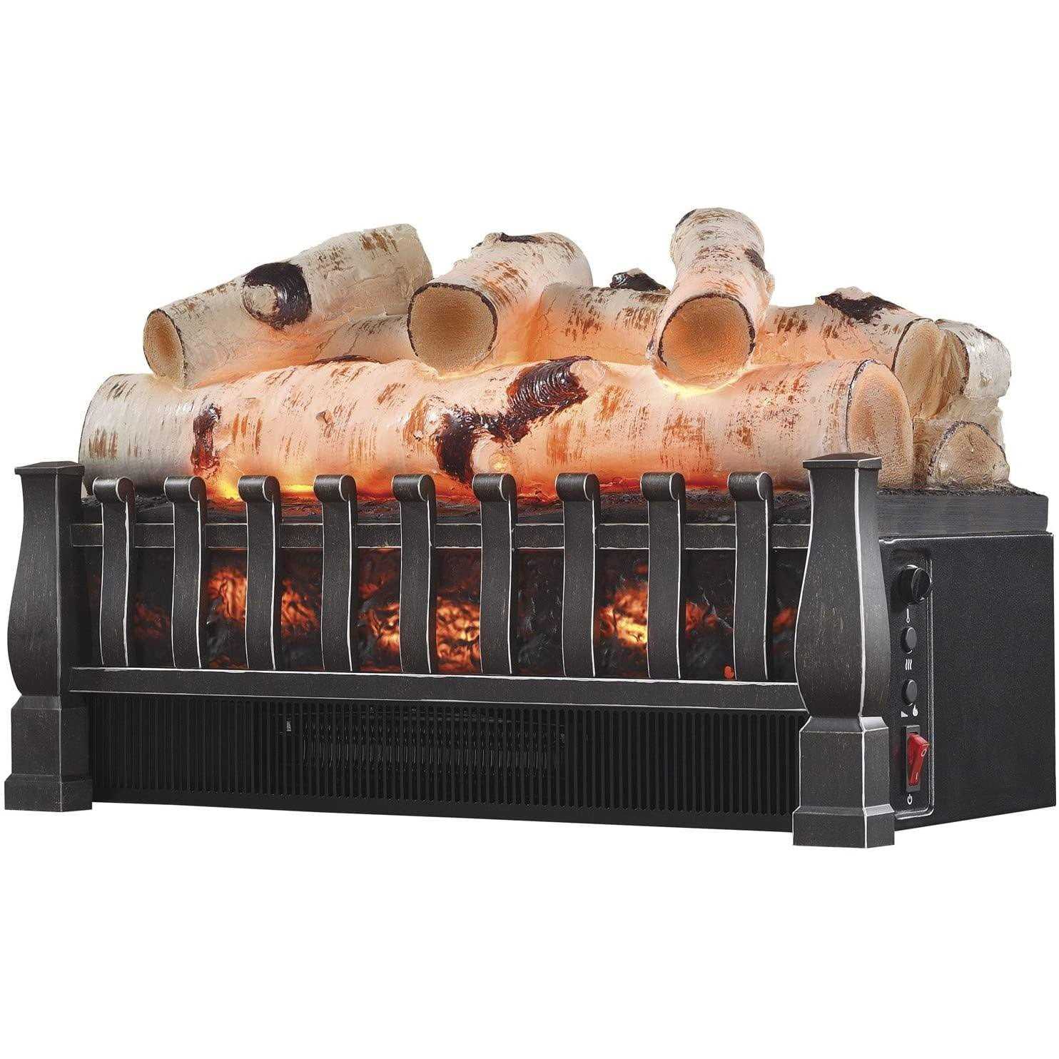 Duraflame Dfi021aru Electric Log Set Heater with Realistic Ember Bed