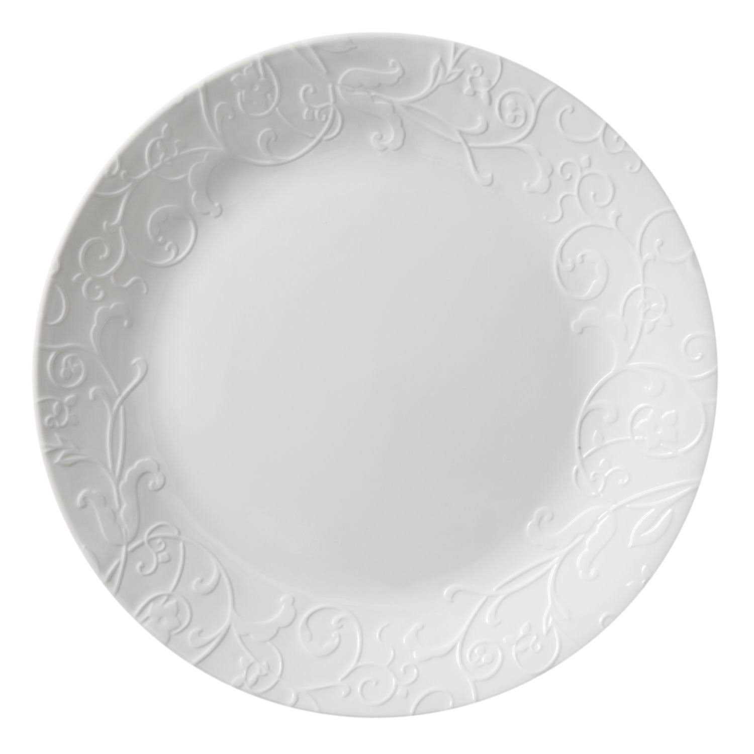 Corelle Embossed Faenza Dinner Plate