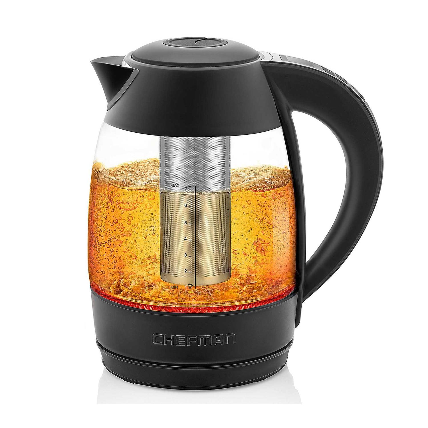 Chefman 1.8L Digital Electric Glass Kettle