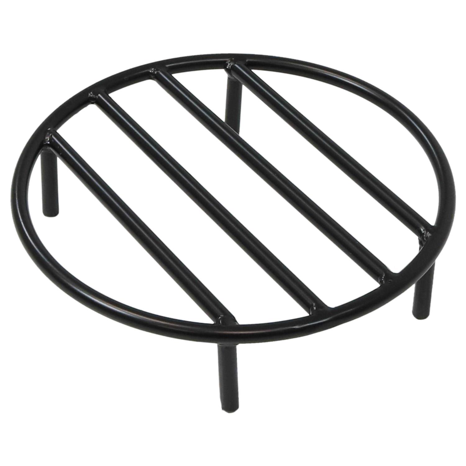 Sunnydaze Decor Round Steel Outdoor Fire Pit Grate