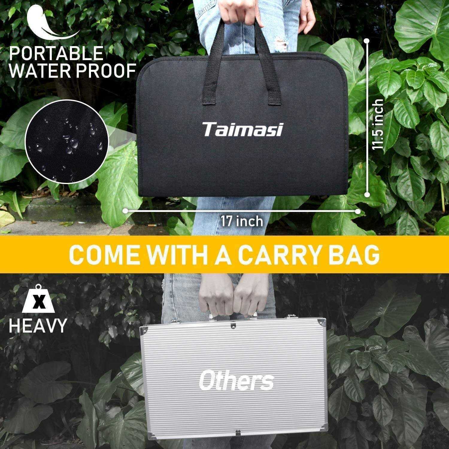 Taimasi 34Pcs Grill Accessories Grilling Gifts for Men 16 Inches Heavy Duty BBQ Accessories