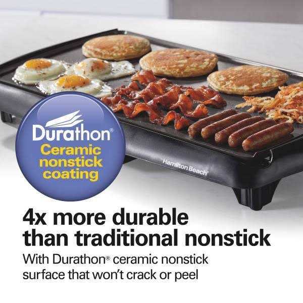 Hamilton Beach Durathon Griddle 38521