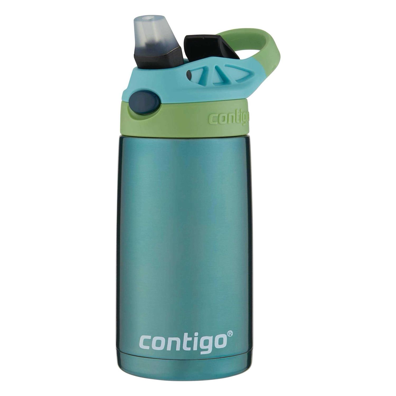 Contigo Kids Stainless Steel Water Bottle Autospout Straw