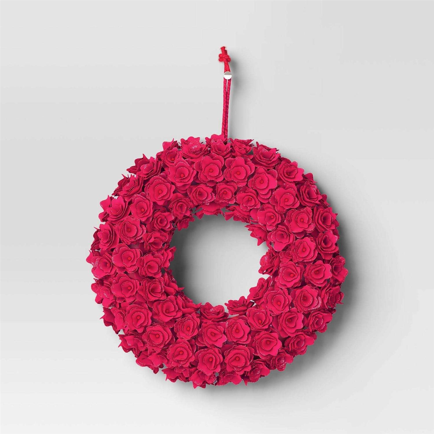 Threshold Red Berry Wreath