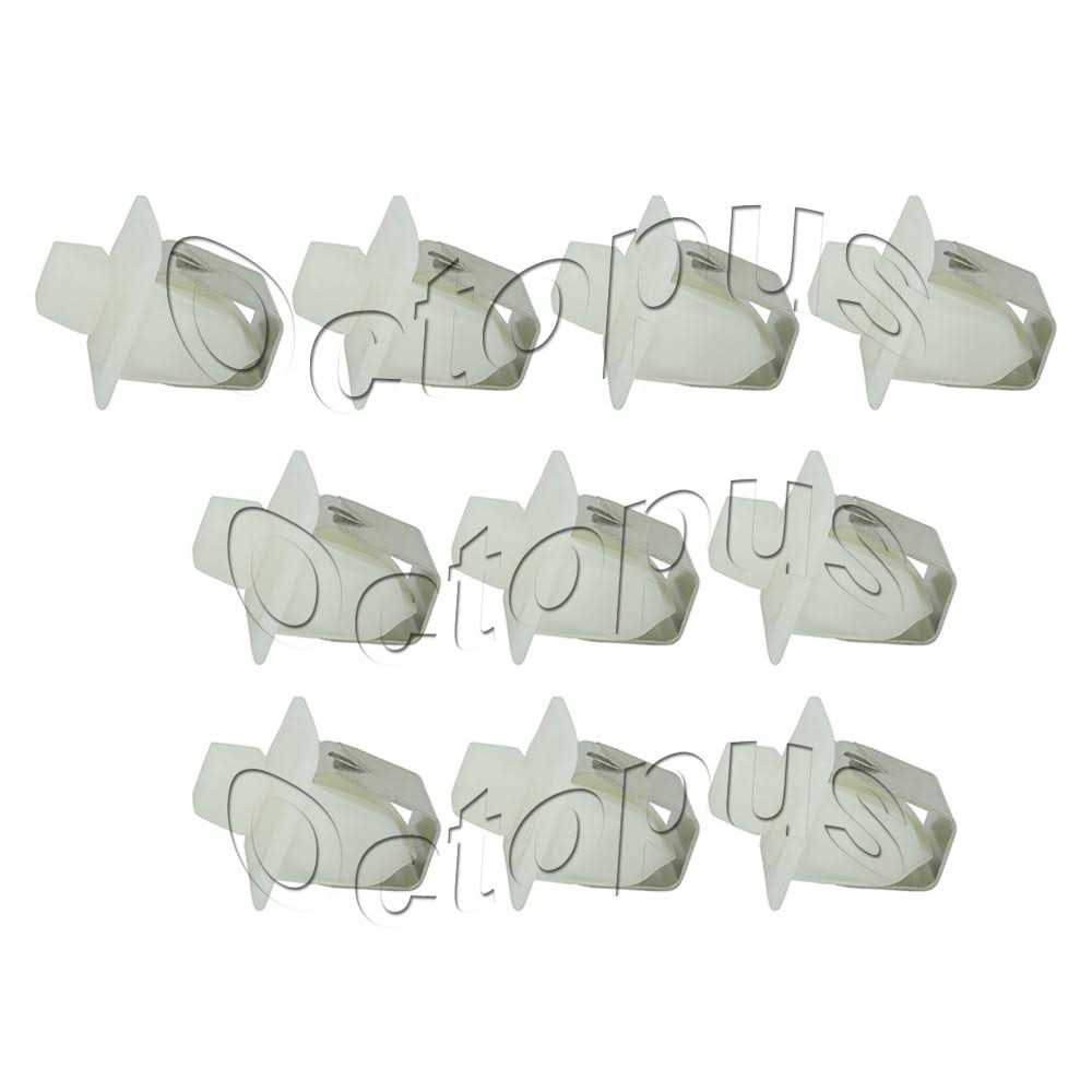 10 Pack Dryer Door Catch Strike Latch Kit Fits Kenmore Whirlpool 279570