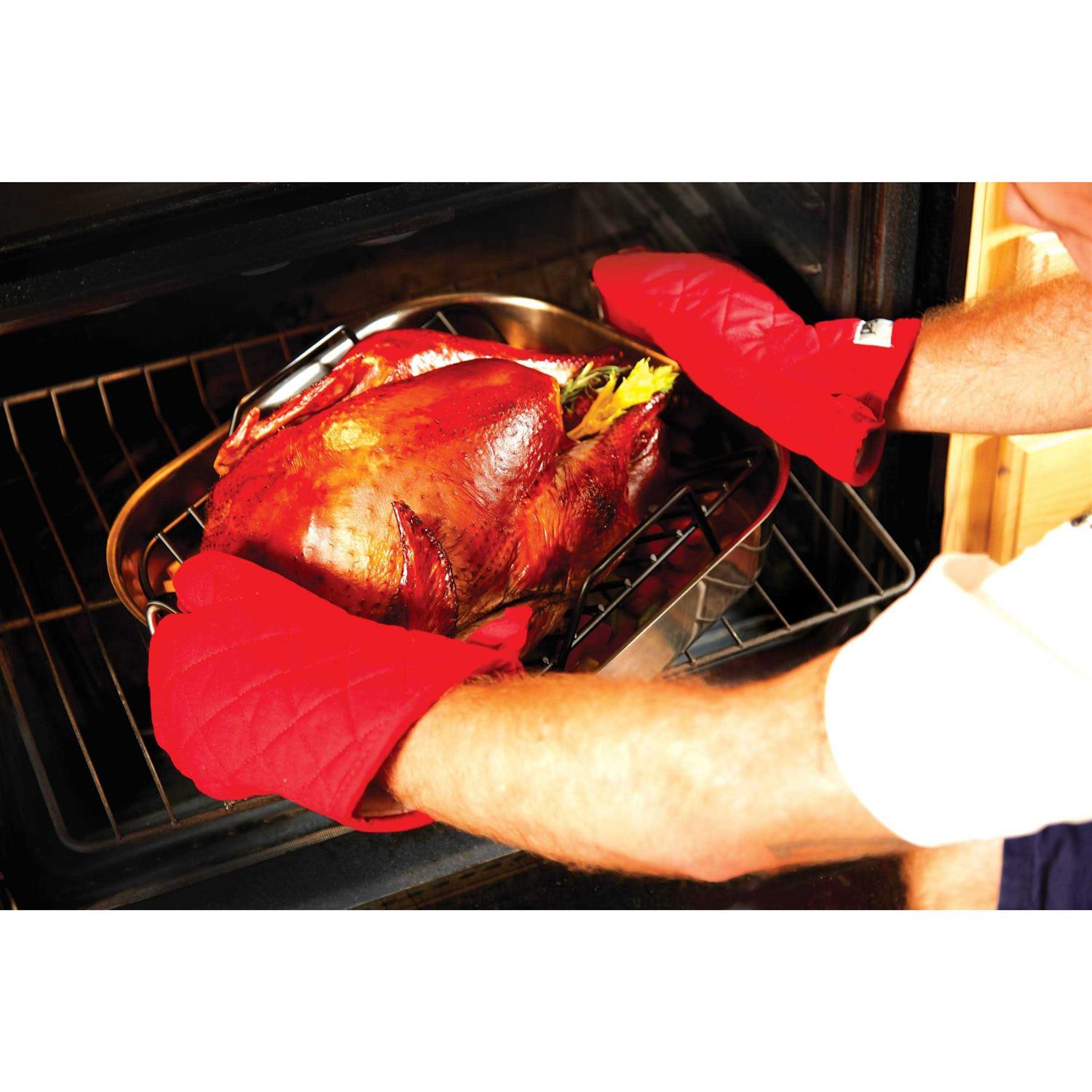 All-Clad Large Stainless Steel Roaster with Rack