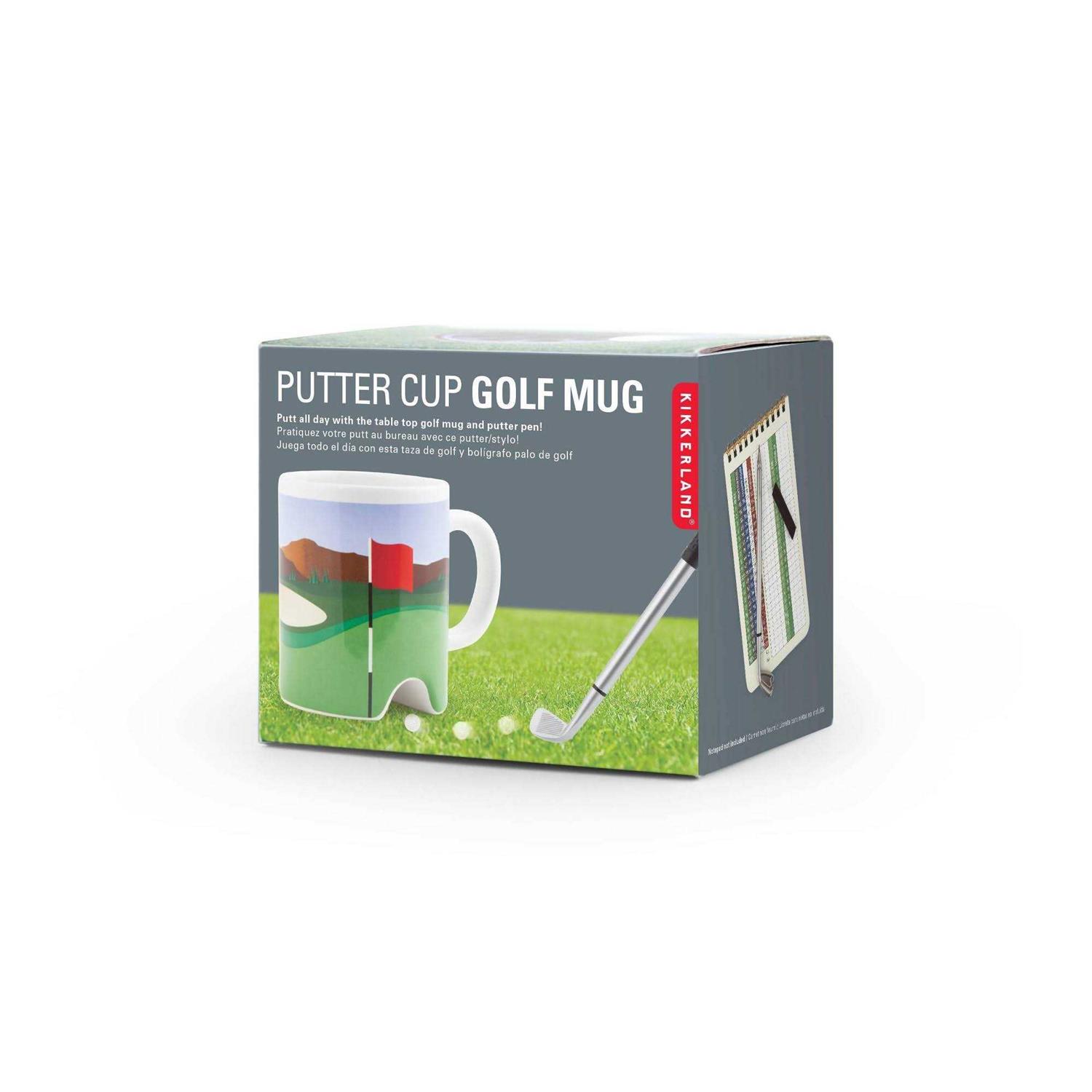 Kikkerland 8oz Golf Putter Drinkware Mug