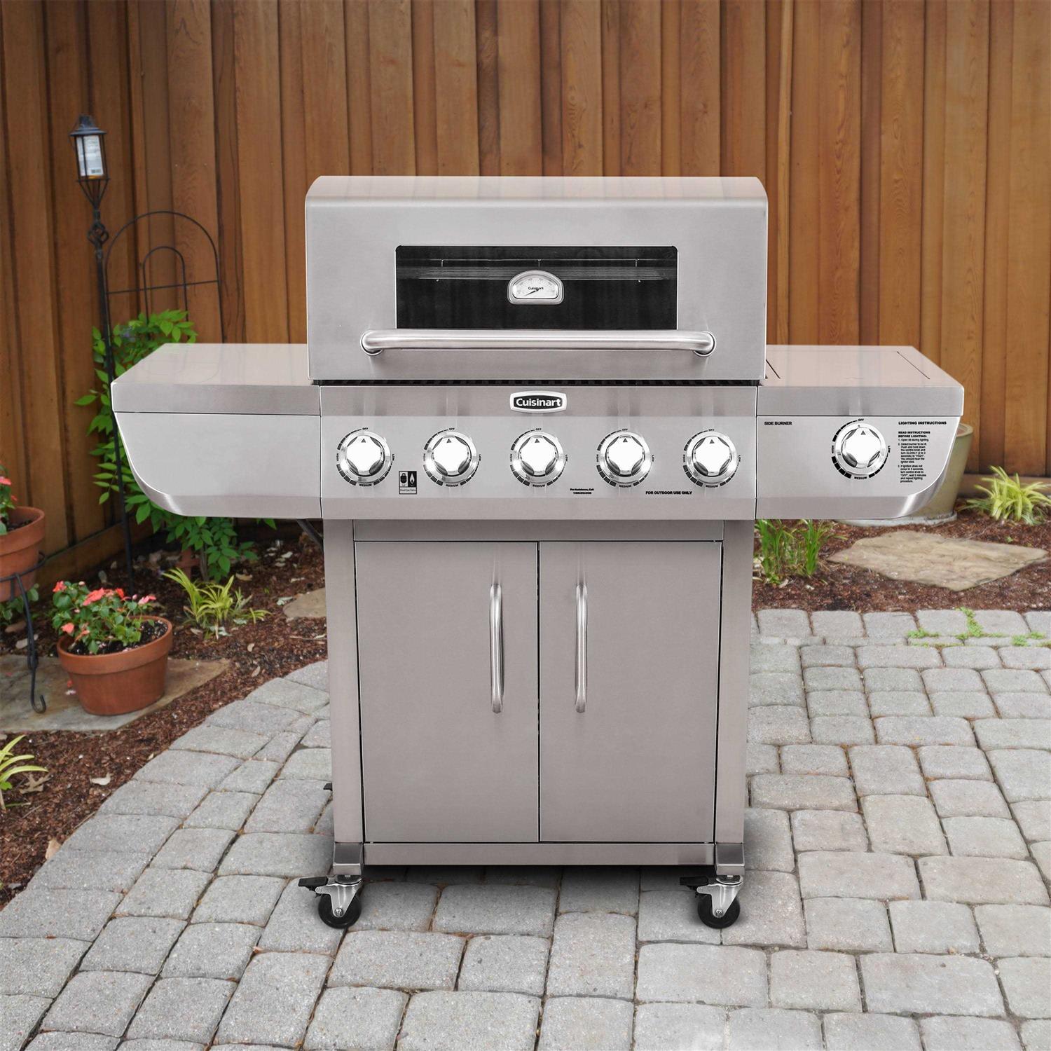 Cuisinart 5-Burner Dual Fuel Gas Grill