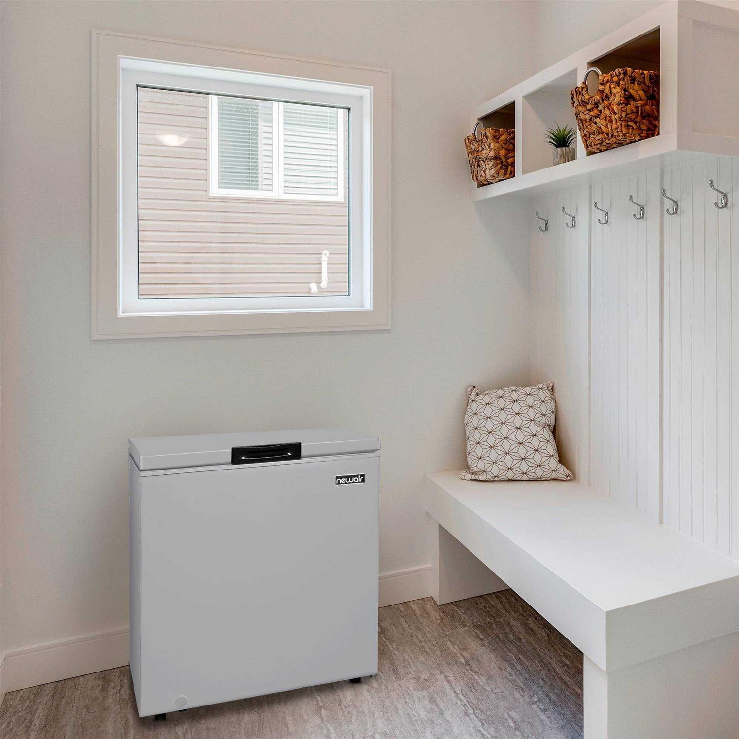 Newair 5 Cu. Ft. Mini Deep Chest Freezer and Refrigerator Digital Temperature Control