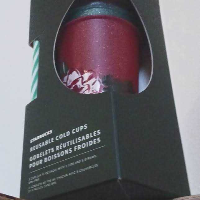 Starbucks Dining Starbucks Reusable Cold Cups with Straws Holiday Christmas 2022 New