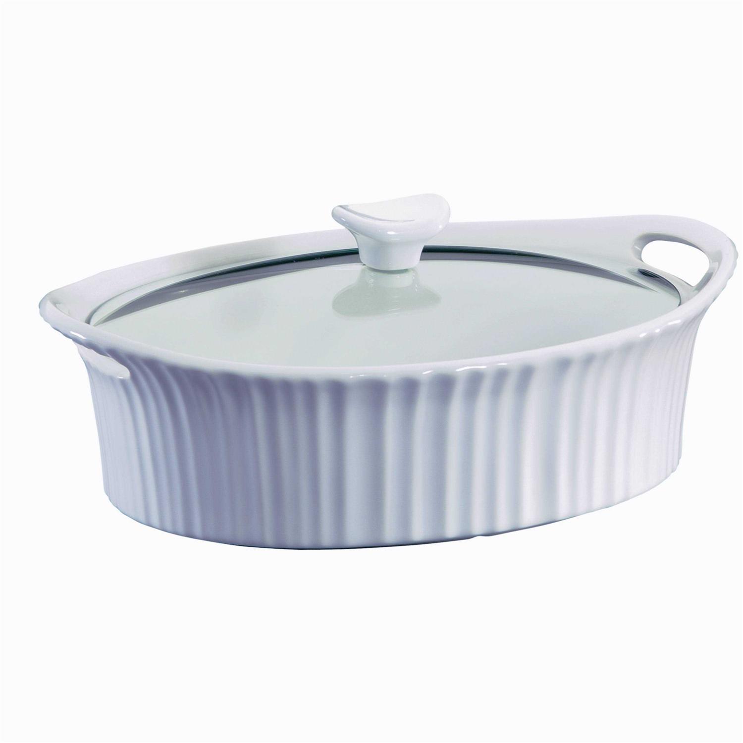 Corningware Round Casserole with Glass Cover