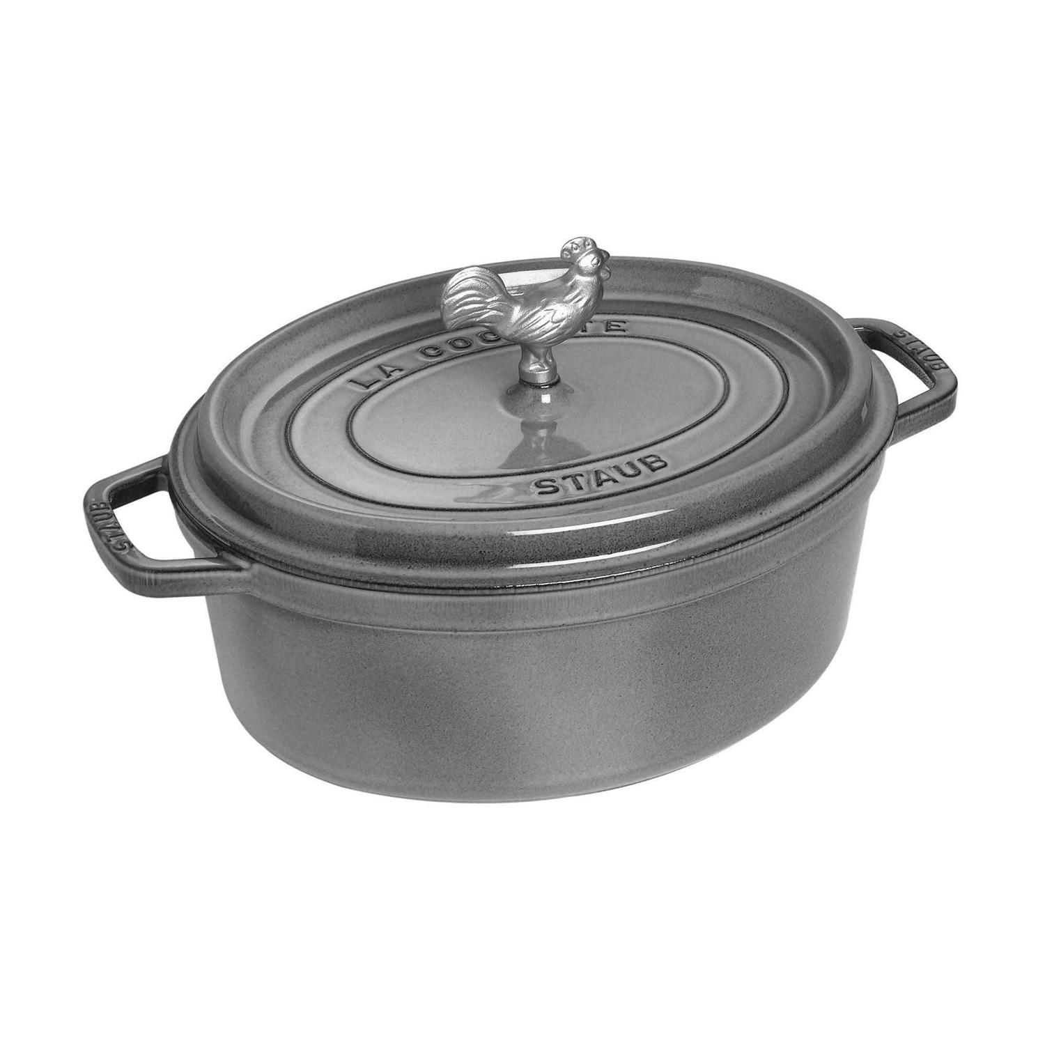 Staub Cast Iron 5.75 Coq au Vin Cocotte